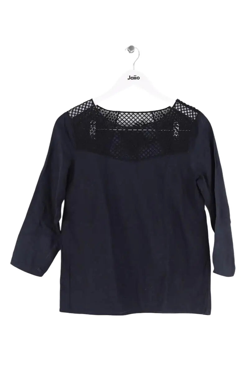 T-shirt Sézane Noir en Coton, taille S - Seconde Main