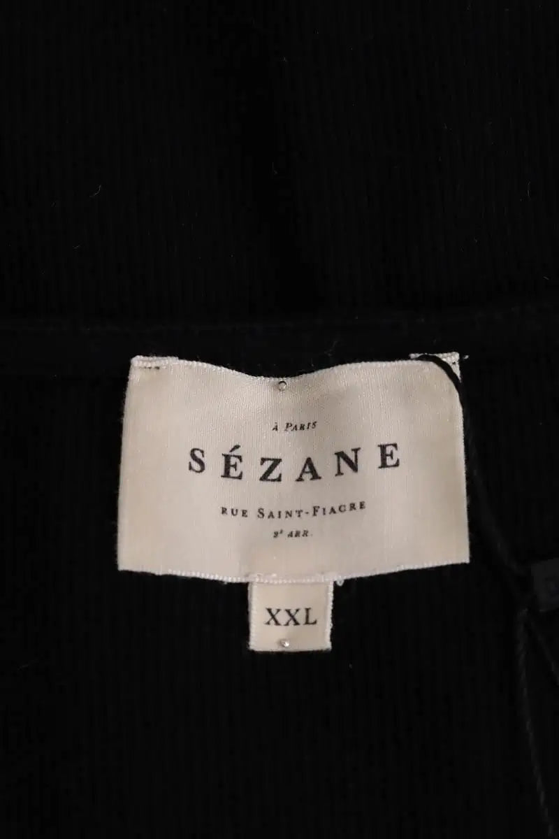 T-shirt Sézane Noir en Coton