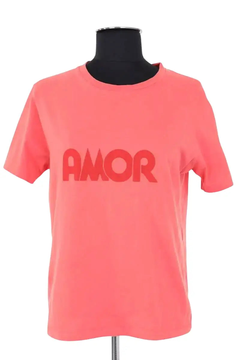 T-shirt Sézane Orange en Coton, taille XS - Seconde Main