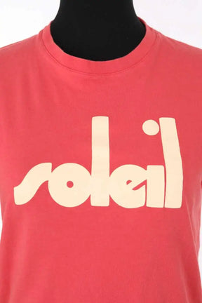 T-shirt Sézane Rouge en Coton