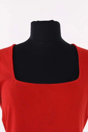 T-shirt Sézane Rouge en Coton