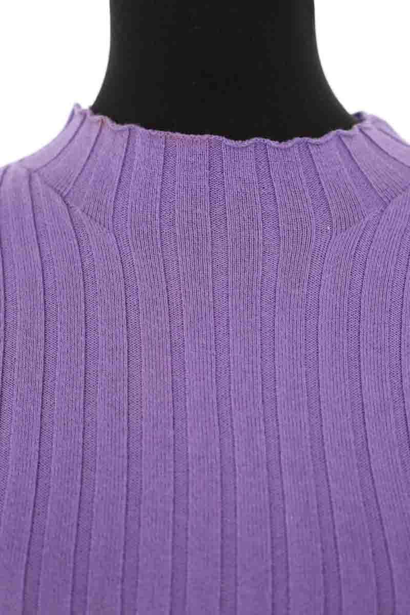 T-shirt Sézane Violet en Laine