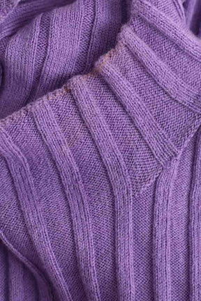 T-shirt Sézane Violet en Laine