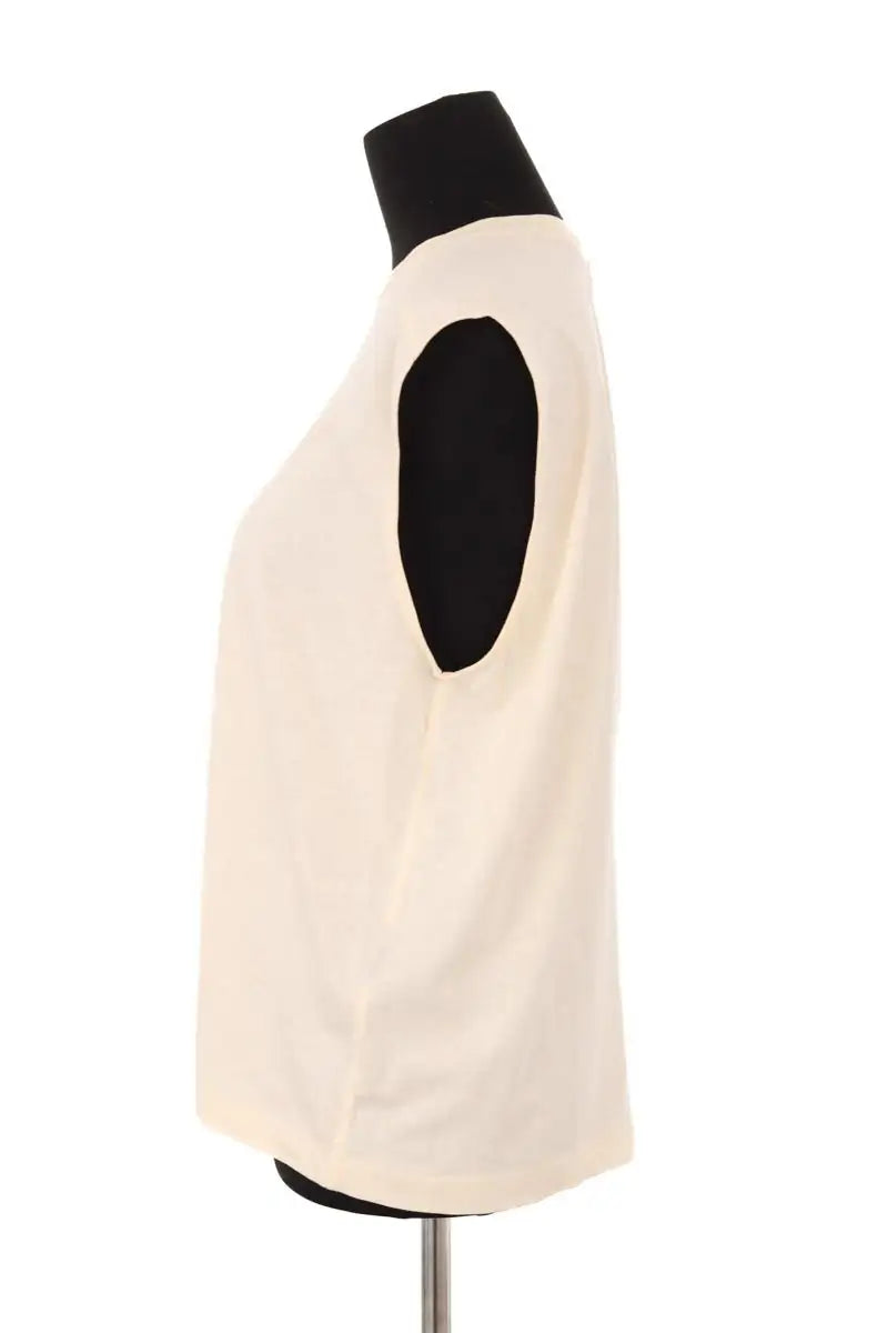 T-shirt Soeur Beige en Coton
