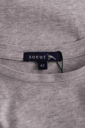 T-shirt Soeur Gris en Coton