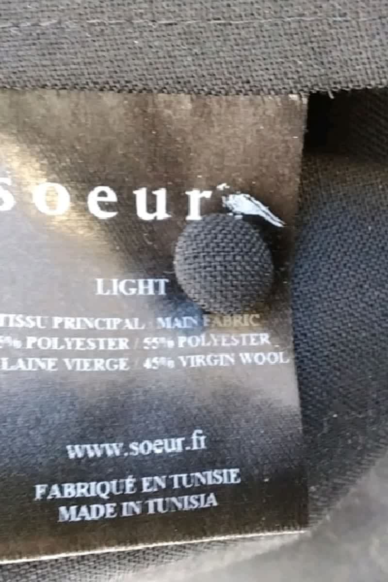 T-shirt Soeur Marine en Polyester