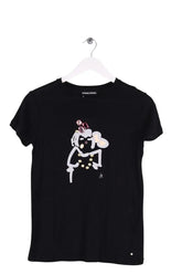 T-shirt Sonia Rykiel Noir en Coton, taille L - Seconde Main
