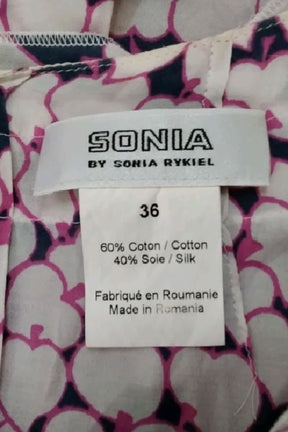 T-shirt Sonia Rykiel Rose en Coton