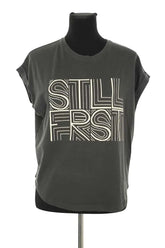 T-shirt Stella Forest Anthracite en Coton, taille XS - Seconde Main