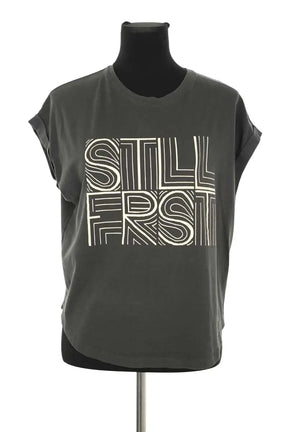 T-shirt Stella Forest Anthracite en Coton, taille XS - Seconde Main