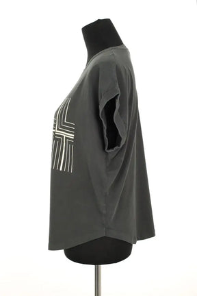 T-shirt Stella Forest Anthracite en Coton