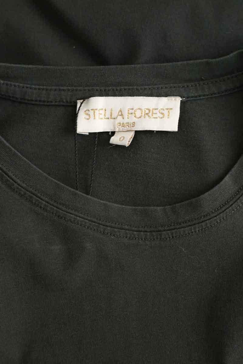 T-shirt Stella Forest Anthracite en Coton