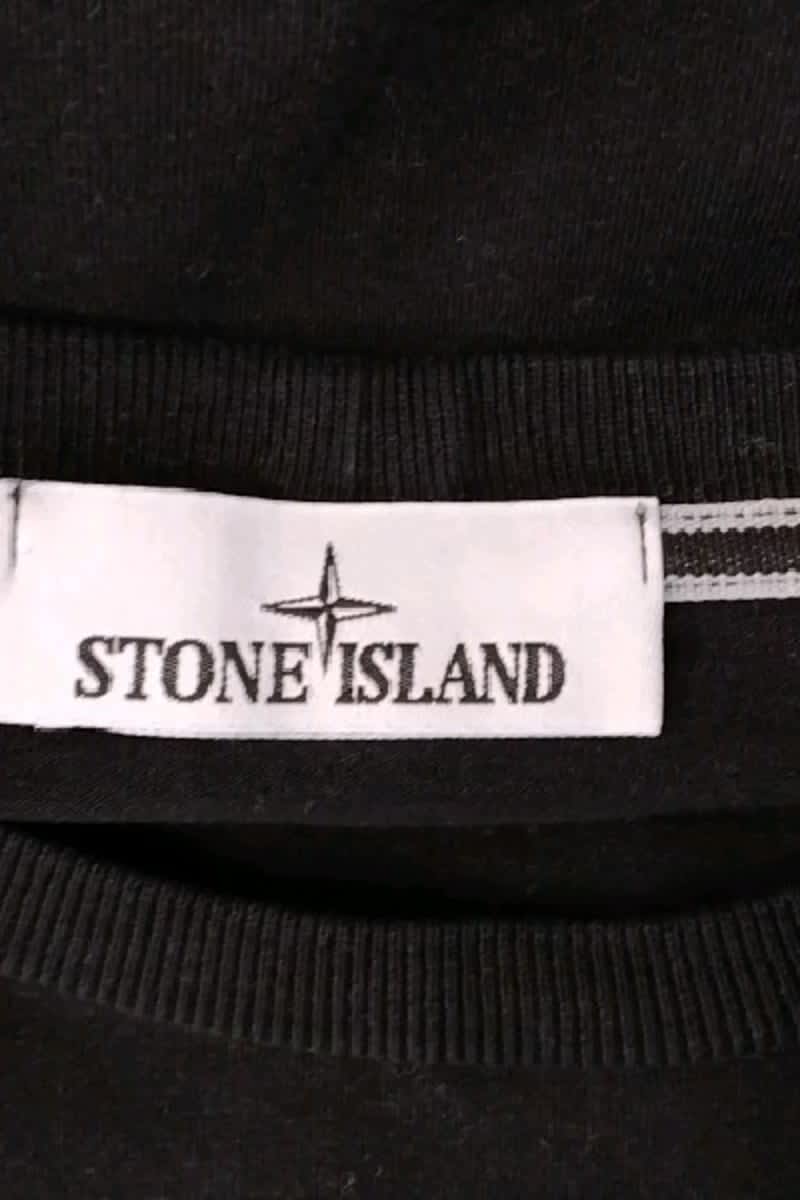 T-shirt Stone Island Noir en Coton