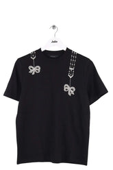 T-shirt Tara Jarmon Noir en Coton, taille M - Seconde Main