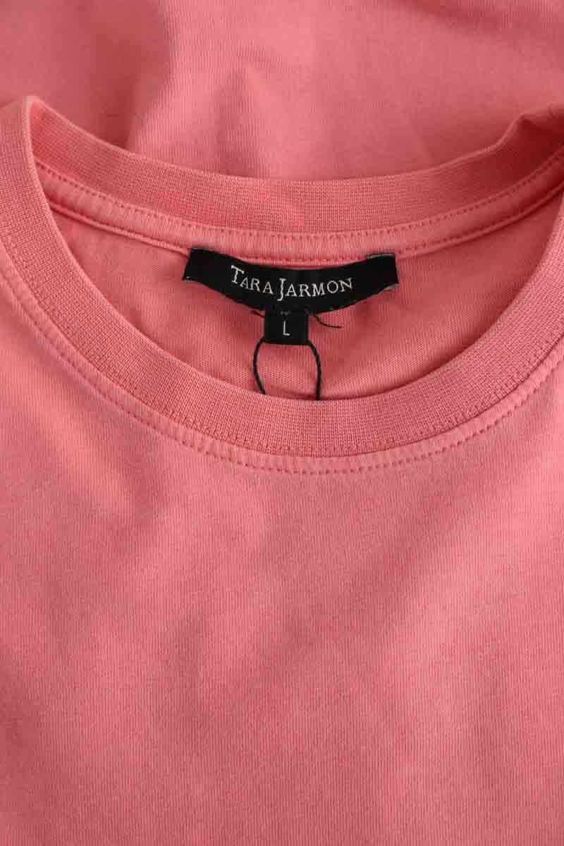 T-shirt Tara Jarmon Rose en Coton