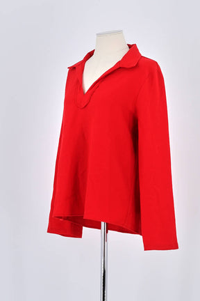 T-shirt Tara Jarmon Rouge en Polyester