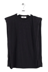 T-shirt The Frankie Shop Noir en Coton, taille M - Seconde Main