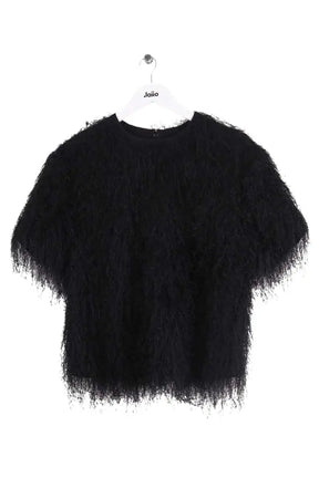 T-shirt The Frankie Shop Noir en Coton, taille M - Seconde Main
