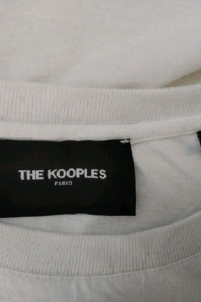 T-shirt The Kooples Blanc en Viscose