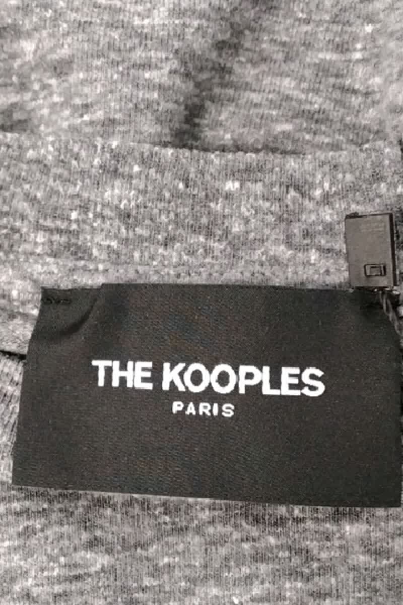 T-shirt The Kooples Gris en Polyester