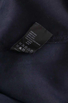 T-shirt The Kooples Marine en Soie