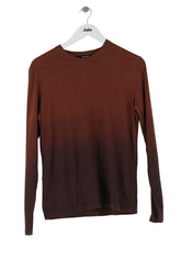 T-shirt The Kooples Marron en Coton, taille S - Seconde Main