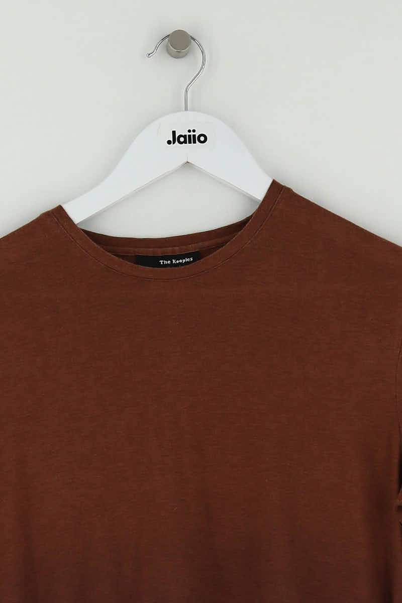 T-shirt The Kooples Marron en Coton