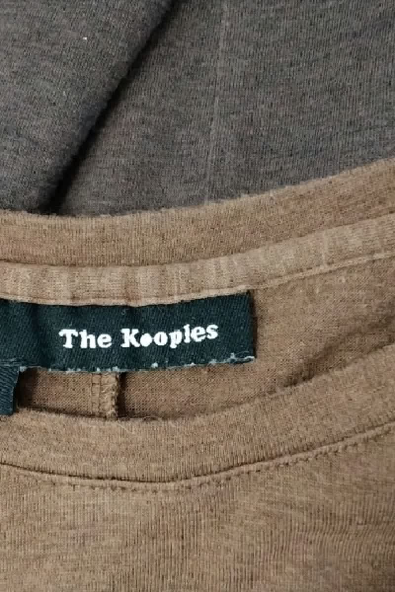 T-shirt The Kooples Marron en Coton
