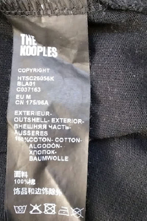 T-shirt The Kooples Noir en Coton