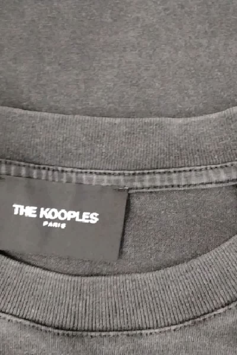 T-shirt The Kooples Noir en Coton