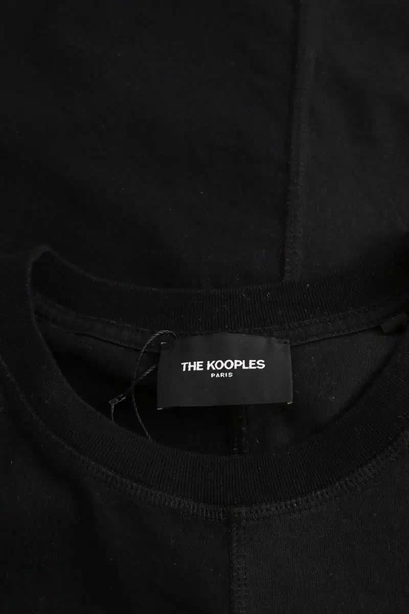 T-shirt The Kooples Noir en Coton