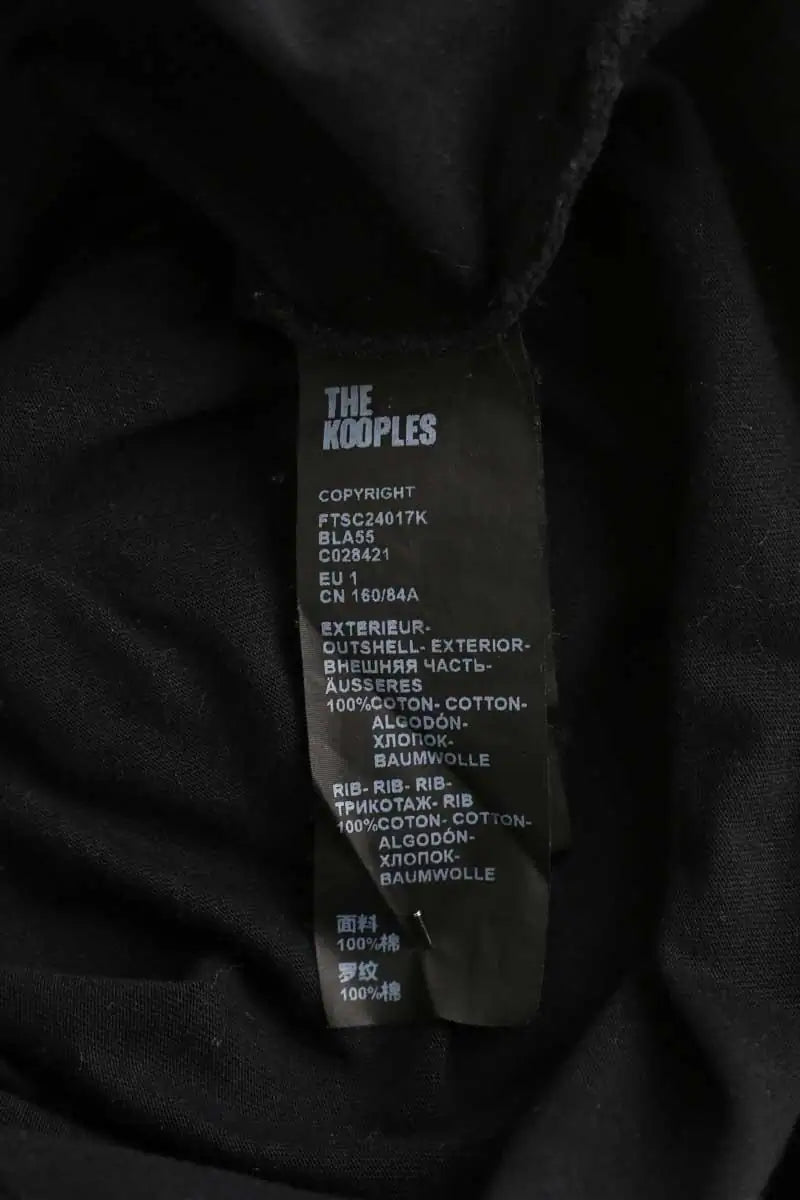 T-shirt The Kooples Noir en Coton