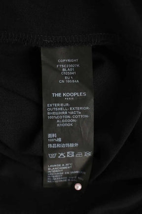 T-shirt The Kooples Noir en Coton