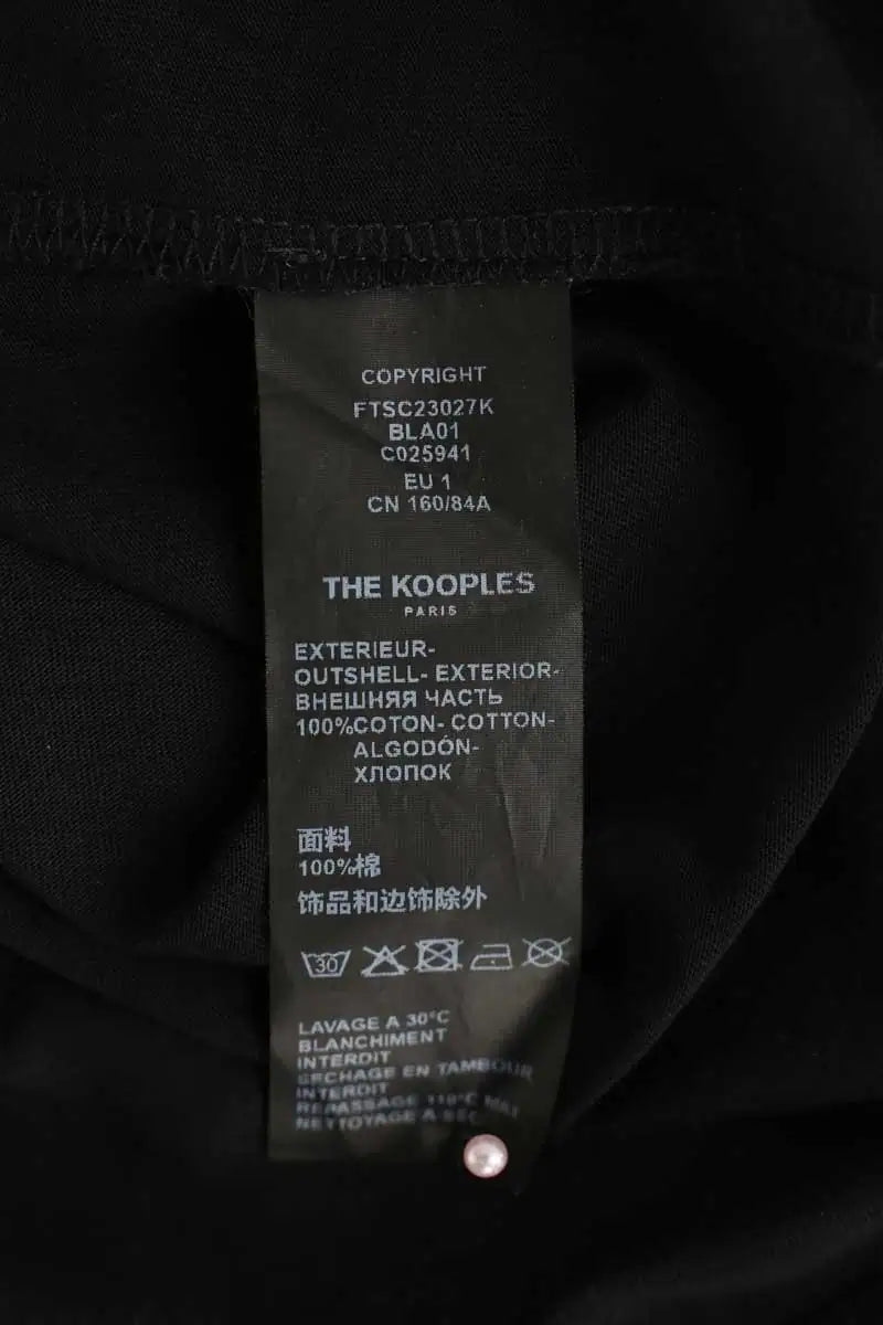 T-shirt The Kooples Noir en Coton