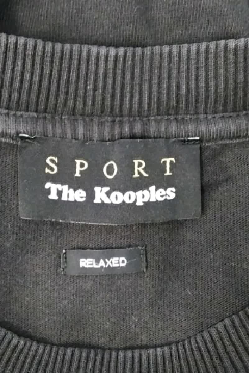 T-shirt The Kooples Noir en Coton