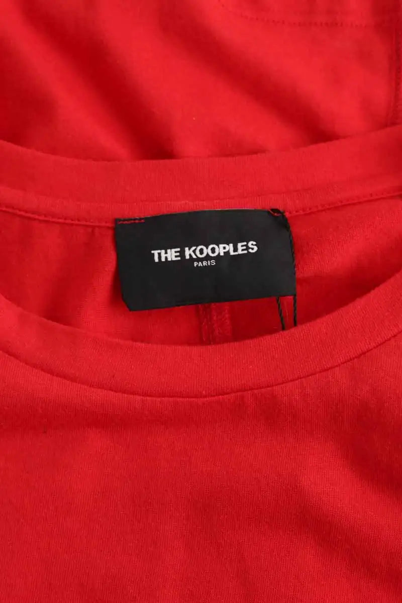 T-shirt The Kooples Rouge en Coton