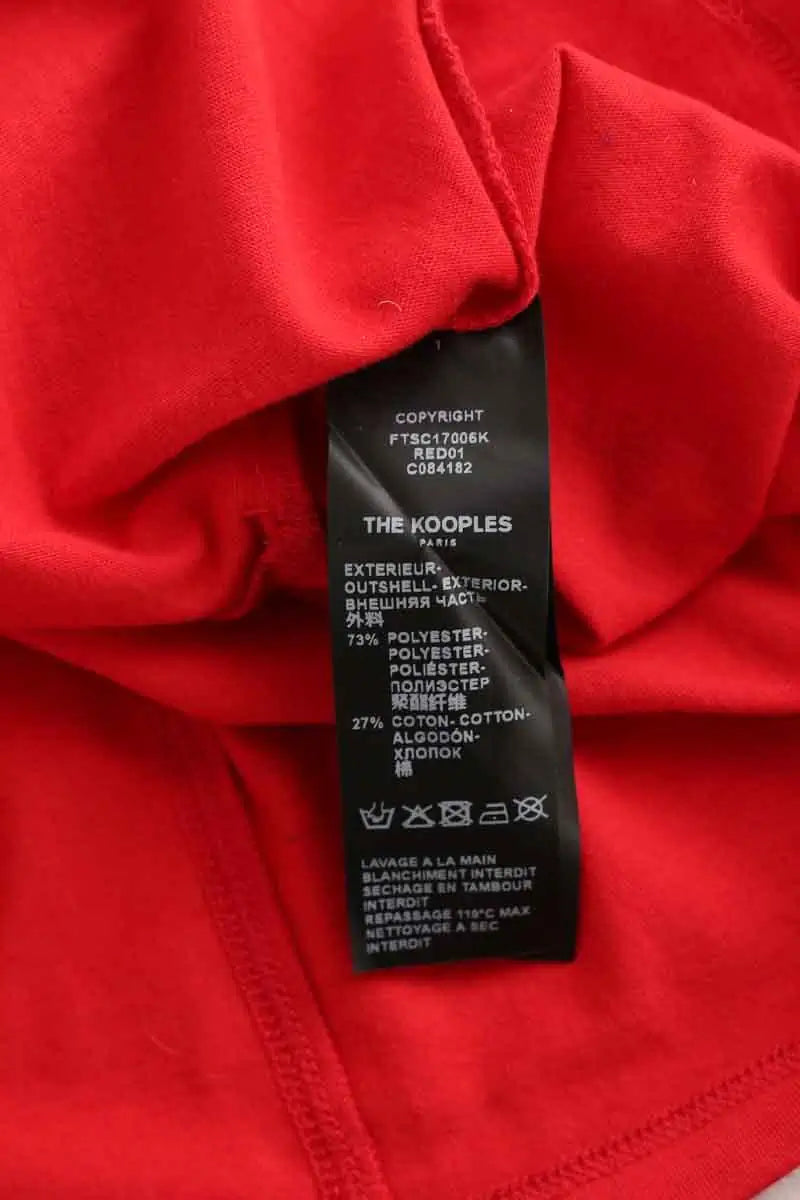 T-shirt The Kooples Rouge en Coton