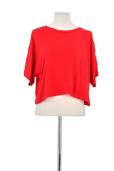 T-shirt The Kooples Rouge en Coton, taille M - Seconde Main