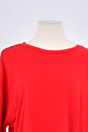 T-shirt The Kooples Rouge en Coton