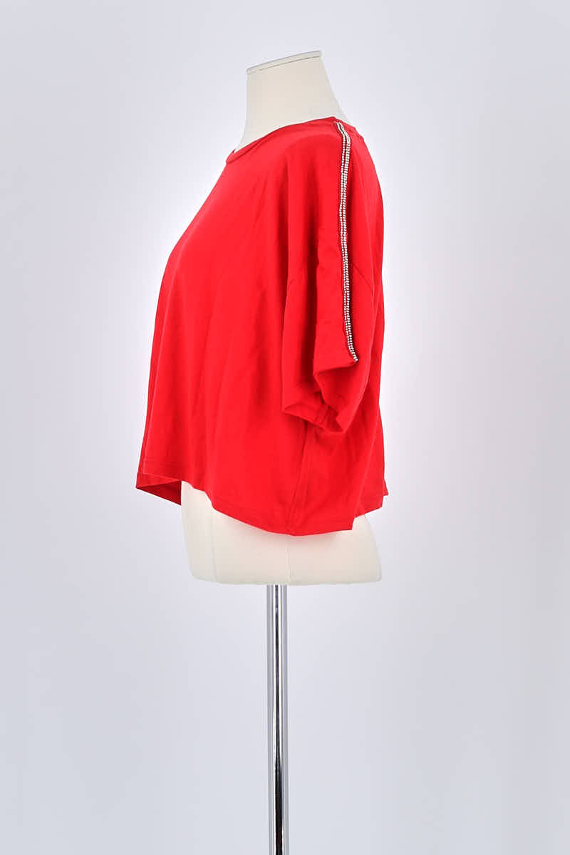 T-shirt The Kooples Rouge en Coton