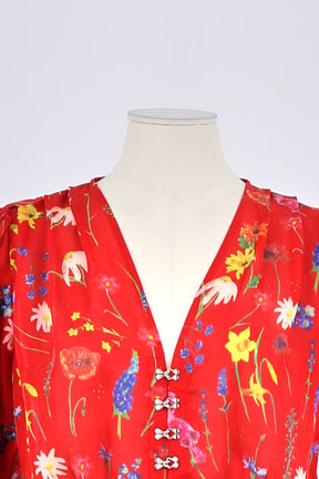 T-shirt The Kooples Rouge en Polyester