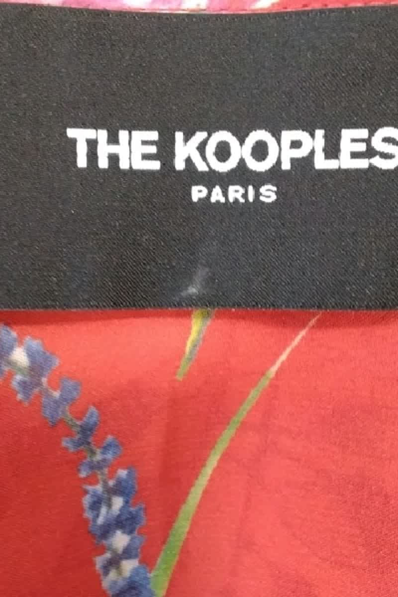 T-shirt The Kooples Rouge en Polyester