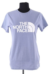 T-shirt The North Face Bleu en Coton, taille XS - Seconde Main