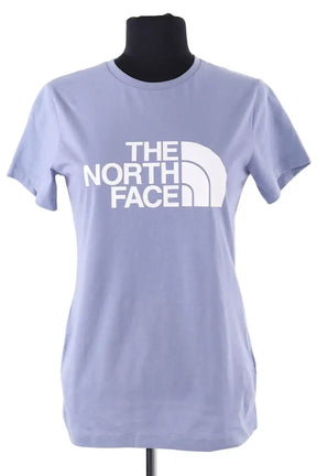 T-shirt The North Face Bleu en Coton, taille XS - Seconde Main