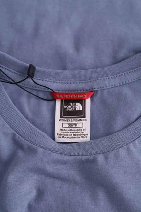T-shirt The North Face Bleu en Coton