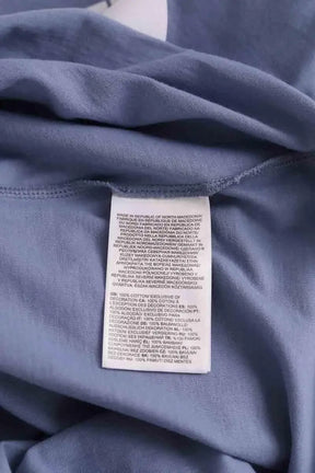 T-shirt The North Face Bleu en Coton