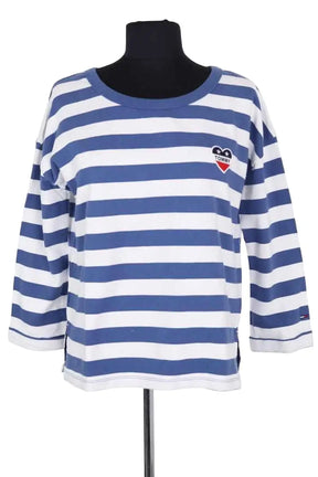 T-shirt Tommy Hilfiger Bleu en Coton, taille XS - Seconde Main