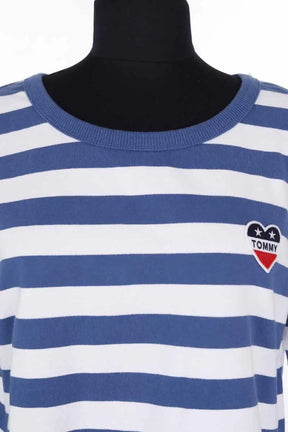 T-shirt Tommy Hilfiger Bleu en Coton