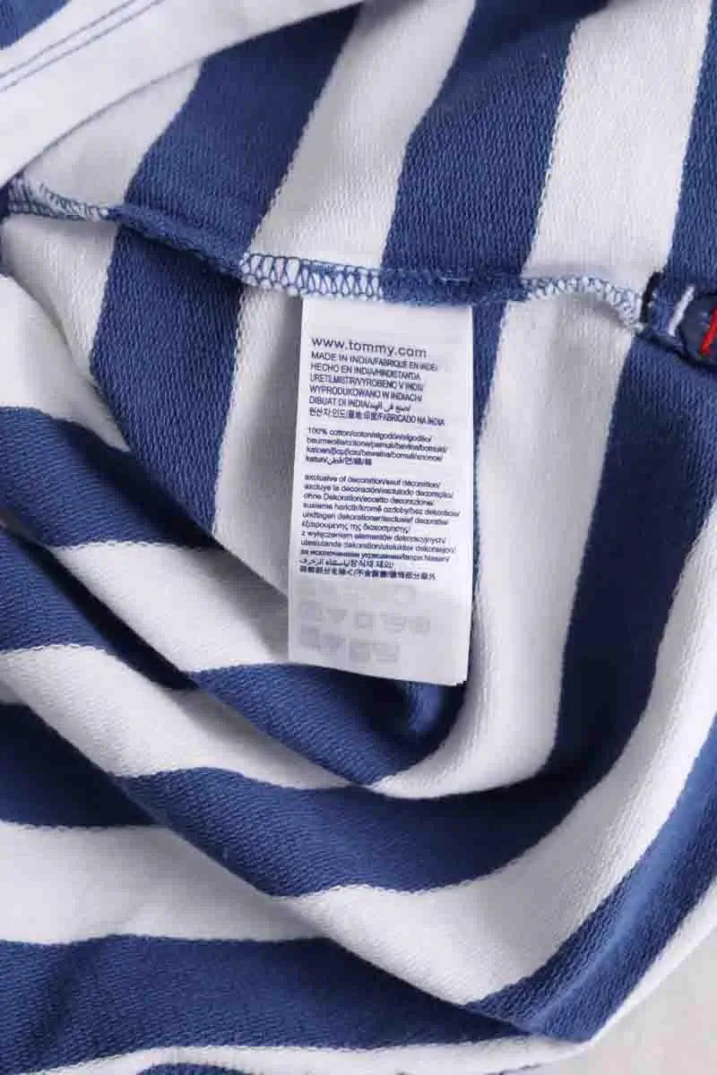 T-shirt Tommy Hilfiger Bleu en Coton