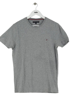 T-shirt Tommy Hilfiger Gris en Coton, taille M - Seconde Main